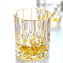 Phnom Penh ins household crystal glass whiskey cup Juice cup Tea cup Beer cup XO foreign wine glass Beer cup