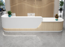 Spot Company Roast Lacquer Front Desk Nursery School Reception Desk Training Educational Institutions Bar Cosmetic Institute Nurses stand to do