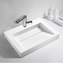 Taiwan basin balcony table wash basin small artificial stone washbasin bathroom basin single basin household