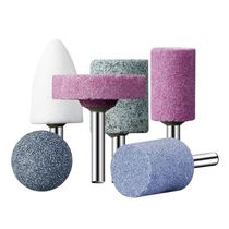 Grinding head grinding wheel grinding head small polishing sand wheel cylindrical metal grinding head cone pneumatic electric drill head pneumatic