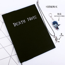 Cartoon Notebook Death Notebook With Feather Pen Comic Show Hair stationery adhesive tape