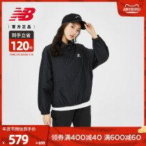 New Balance NB official women sports woven stitching stand collar casual coat AWJ01501