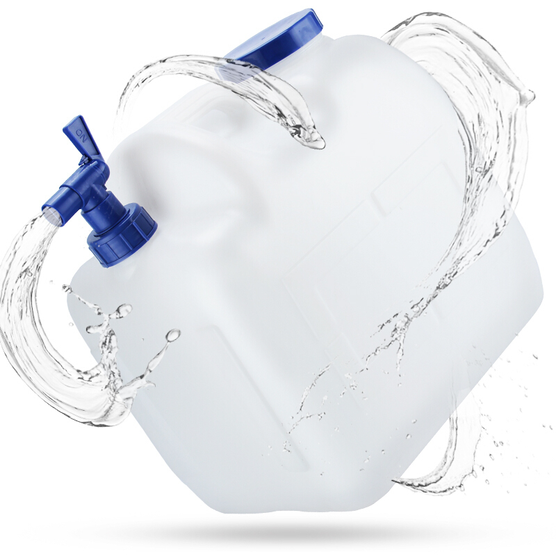 FEIRSH Four-way outdoor bucket Barbecue picnic car drinking bucket Water storage bucket Tea ceremony bucket