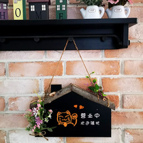 Small blackboard with double face individuality creative business mid-listed shop Welcome to the door signs notice board writing board