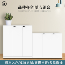 Steel office filing cabinet tin cabinet filing cabinet data Cabinet mobile short cabinet multi-function combination cabinet