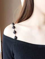 Wedding dress bra shoulder strap Non-slip invisible shoulders Cross strapless backless beauty back underwear shoulder strap sling