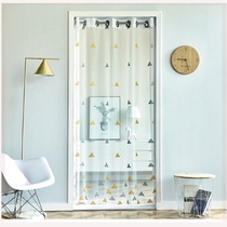 Telescopic rod anti-mosquito curtain summer high-grade silent household bedroom mesh screen door tent partition screen window floating curtain