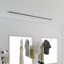 Balcony drying rack indoor Japanese creative invisible bedroom shrink lifting clothes clothes drying clothes