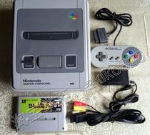 Japan original super Nintendo SFC game console console handle power video cable a test card