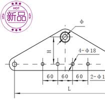 2021 electric power fittings triangular lian ban l-3250g l-4255s l-3260g l-4250g l-4260g