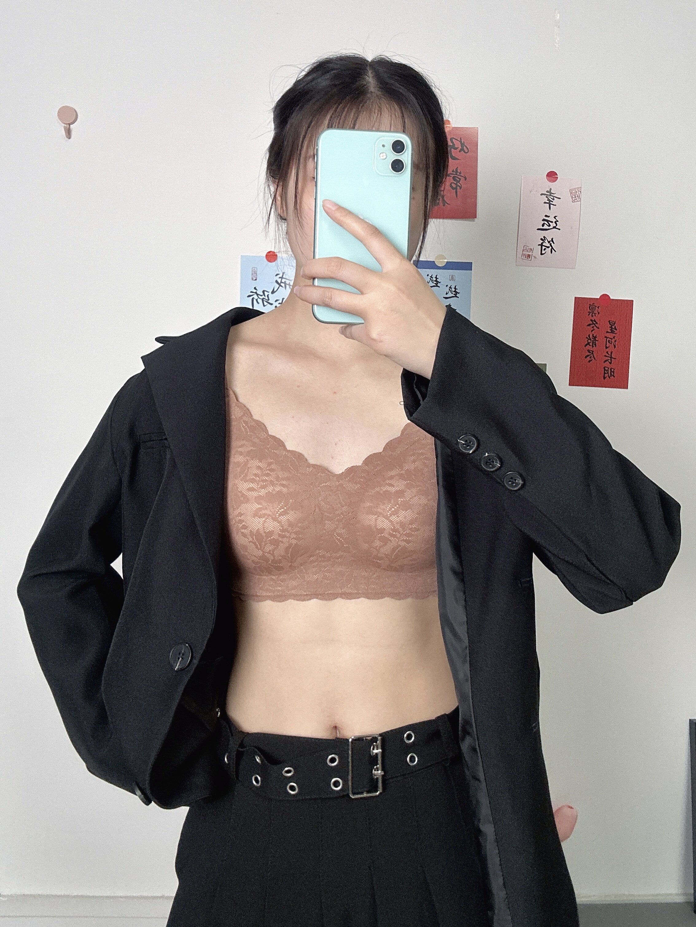 【小海豚内衣】伊维斯小胸显大文胸微聚拢设计自然挺拔蕾丝元素精致浪漫