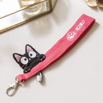 New Taiwan Qile Cat Little Black Cat Sling Hand Hook Strap Hand Strap 222719