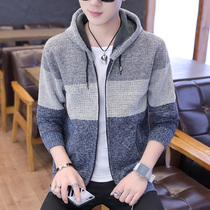 Fall Jacket Male Korean Version Trendy Relaxation Leisure Spring Autumn 2022 New Long Sleeve Sweater Cardio-hoodie Sweatshirt