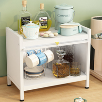 Dust cup with storage shelf office Living room table top placed glass teacup coffee cup Sub-storage shelf