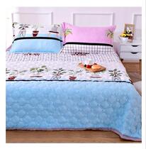 Thick mattress princess style girl refreshing simple blanket student dormitory single bed sheet plush coral velvet