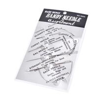 Handmade leather hand sewn needle copper thimble handsewn leather DIY multifunction arched leather needle leather thread needle