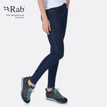RAB Rui Po Chance Women Jeans Casual Stretch Slim Comfortable Wear Pants 473g QFT-98