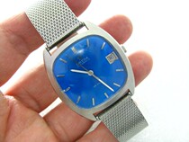 Blue plate All-steel Omega 1002 model Fully Automatic Used watch