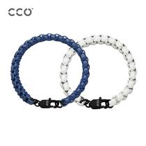 CCO dopamine couple bracelets a pair of mens and womens models ins niche design woven bracelet to send girlfriend gifts