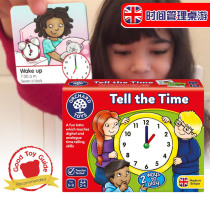 Orchard Toys newspaper Time board games children parent-child interactive stem focus recognition time management Toys