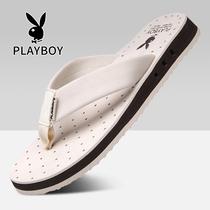 Playboy slippers men 2020 autumn new flip-flops men non-slip Korean version of fashion beach shoes seaside vacation