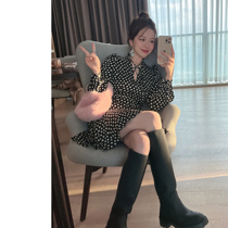 TMH STDUIO Stars Comics Style Temperament Slim Dress Children Spring Little Sub-Bubble Sleeveless Dress