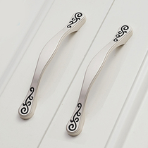 Door handle open cabinet door ivory white wardrobe handle cabinet European cabinet European wine cabinet universal room handle