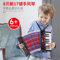 Dutch brand childrens accordion toys beginner toddler Baby mini musical instrument early education Enlightenment girl