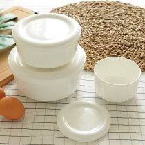 Bone China baby steamed bowl steamed egg bowl with lid baby small ceramic bowl covered white porcelain steamed vegetable steamed rice bowl home