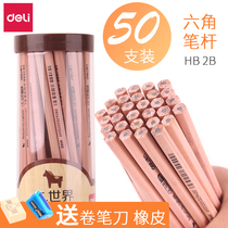 Able Pencil Wholesale Children Elementary School Children Safety Hb Pencil Exam Common 2B log pencil sketch pencil