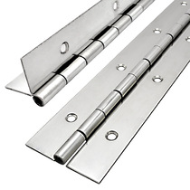 Shang Kun SK2-034 Industrial Hardware Stainless Steel 304 Long Row Piano Hinge Case Cabinet Door Strip Hinge Set