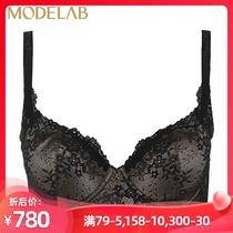 Love counter underwear Mulan 3 4 thin cup big cup upper support comfortable big chest girl bra AD12021