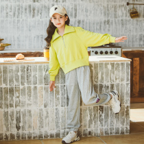 Girlsclothing red suit 2022 Spring and Autumn New Model for big girls in autumn school leisure clothes