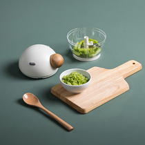 Cookerbene Pounding garlic artifact Manual garlic press Beating garlic Garlic shredder Cutting and stranding minced garlic Household