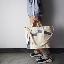 housedesign Street Fashion Zippered Shoulder Handbag Canvas Bag acw Industrial Tote Crossbody Travel Bag