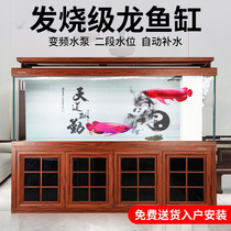 Sensen super white fish tank living room large ecological aquarium 2 3 meters Office Professional Dragon Fish Tank bottom filter H2G-B