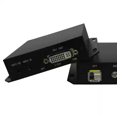DVI optical transceiver HD non-compression available with 3 5 independent audio 1920*1200p @ 60Hz Fiber Extender