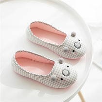 Confinement shoes spring and summer thin bag with breathable soft bottom pregnant womens shoes non-slip cute autumn indoor thick bottom postpartum shoes