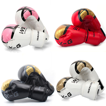Thick fitness girl vent Muay Thai protective cover professional male half finger martial arts female primary school student boxing gloves