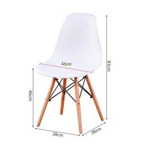 Nordic chair modern minimalist dining chair home desk chair