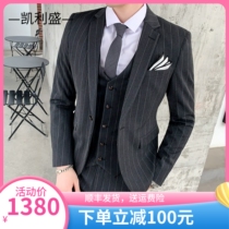 Kelley Henshine England Fashion Strip Suite New Suite Men Business Leisure Bride