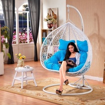 Rattan chair Hanging basket Indoor swing Recliner Balcony Swing Dormitory hanging chair Adult birds nest Single double rocking chair Hammock