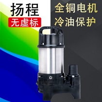 Songbao large flow high lift water pump fish pond circulating high pressure water pump to household high power pumping pump submersible pump