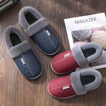 Lady Bean Bean Shoes Women Winter Plus Suede 2021 New Gross Fur One Foot Pedal Cotton Shoes Autumn Winter Thick Bottom Non-slip Outer Wear