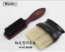 WAHL Wall retro oil head brush gradient brush broken hair brush cleaning brush neck broken hair brush solid wood