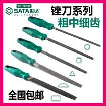World Da Round Filing Knife Polishing Tool Three Angle Steel Filing Metal Pliers Artificial Square File 8 Inch 6 Mid-Thickness Tooth 10 Lengthened 12 inch