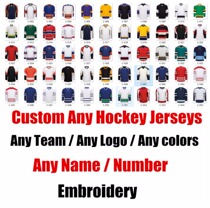 Custom Hockey Any Name Any Number Youth Ladies Mens Jerseys
