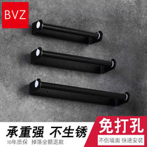 Punch-free kitchen tissue rack storage rack kitchen paper rack fresh-keeping bag storage rack