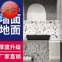 Material antique wall brick terrazzo custom table floor 77 brick kitchen floor inorganic water e millstone floor tile porcelain 2