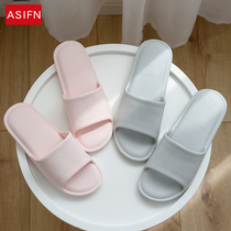 Japanese home slippers women Summer home indoor soft bottom bathroom bath non-slip couple sandals summer
